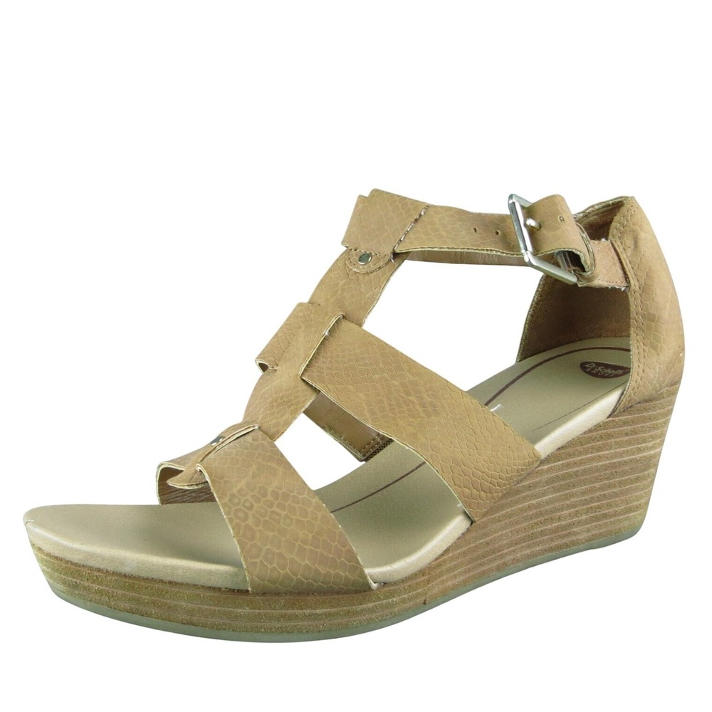 Dr. Scholl's Barton Women‎ Gladiator Sandal Shoes Size 9 Medium Brown Synthetic